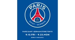 PARIS SAINT-GERMAIN STOREが9/23(月•祝)まで期間限定で登場！！