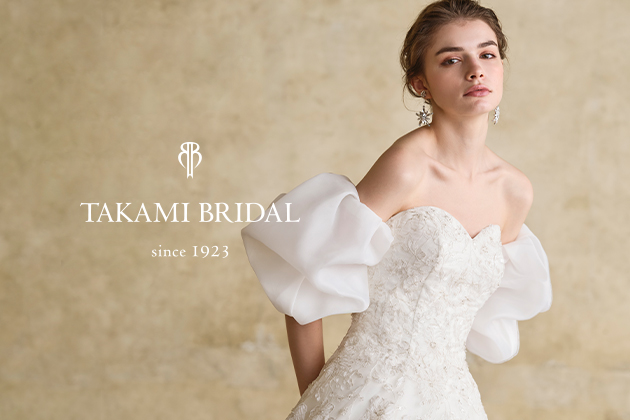 TAKAMI BRIDALが《新作ドレスコレクション2024》を発表