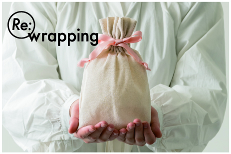 新しいラッピング資材のブランド「Re:wrappingシリーズ」の取り扱いを開始