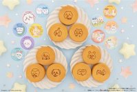 ちいかわたちの焼き印がかわいいまんまる焼きが登場！一言メッセージ付きのキラキラシールは全11種