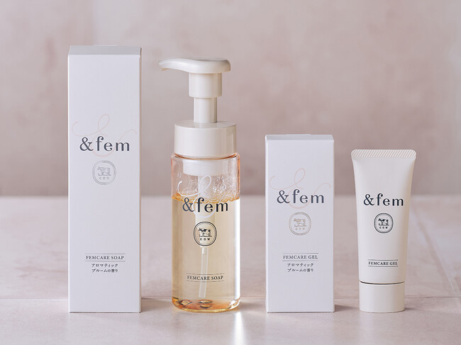 リピート意向95％※越え！お客様の声にお応えし、この秋に詰替品も発売した牛乳石鹸「＆fem（アンドフェム）」が 販路拡大