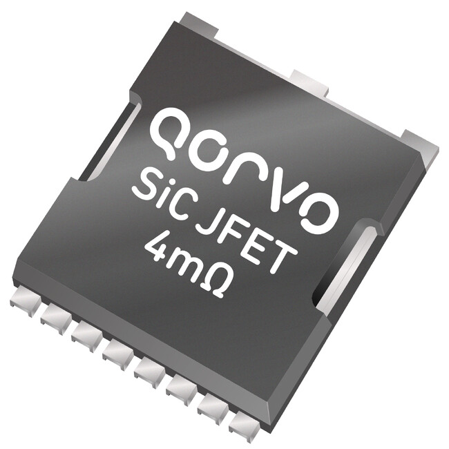 Qorvo　750V、4mΩ SiC JFET (シリコンカーバイド接合型電界効果トランジスタ）の新製品を発表