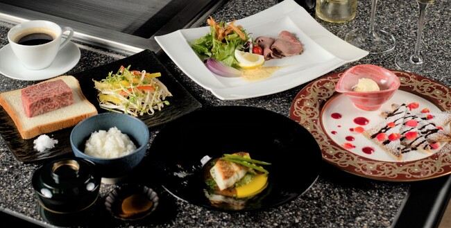 【那覇みやちく】白身魚のポワレと宮崎牛鉄板焼ステーキコースを大好評につき9月からも継続決定!