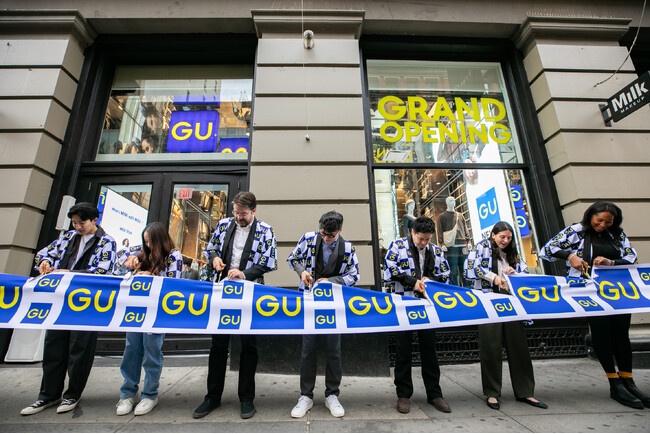 【PRESS RELEASE】ジーユー海外初の旗艦店がニューヨーク・ソーホーにオープン！オンラインストアも同時開設