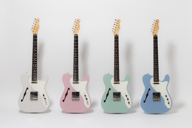 Fender(R)︎より2024年限定となる日本製新モデル【Made in Japan Limited Kusumi Color Telecaster(R) Thinline】9月20(金)より販売開始