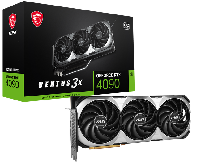 MSI、NVIDIA(R)の 「GeForce RTX(TM) 4090」 を採用したグラフィックスカード「GeForce RTX(TM) 4090 VENTUS 3X E 24G OC」を発売開始