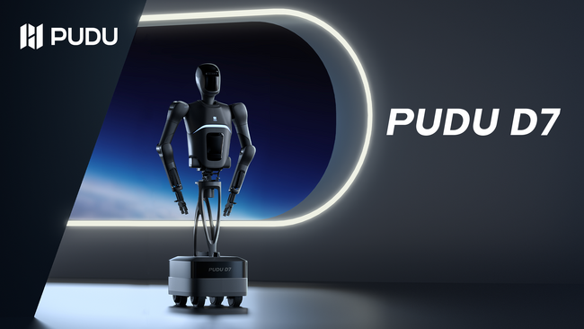 PUDU、セミヒューマノイドロボット「PUDU D7」を発表