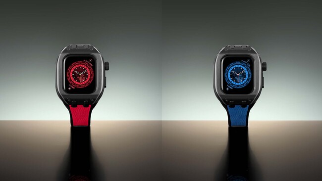 ラグジュアリー・アップルウォッチケース HUMBLE RICH（ハンブルリッチ）がAppleWatch Series9/8/7対応の新作「Red＆Blue Collection」を9/20（金）に発売