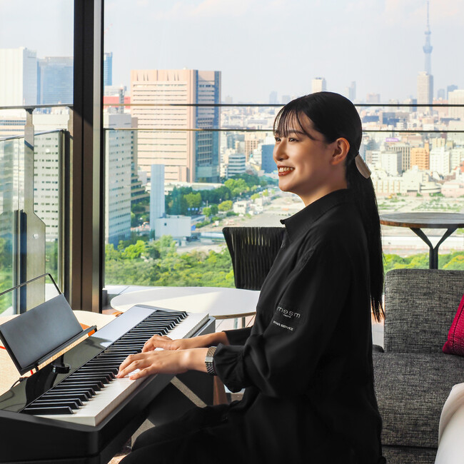 メズム東京、オートグラフ コレクション『The Mark Week』インルームデジタルピアノで彩る特別な一週間