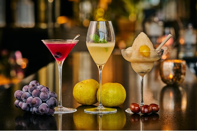 【ヒルトン横浜】バー & ラウンジ「メロディー」にて期間限定のAutumn Cocktail３種が新登場