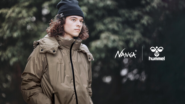 hummel×NANGA コラボダウンの予約を開始