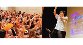 町田市でオレンジ音楽祭を初開催。認知症のある人もない人も、シニアに大人気の懐メロプリンス中田亮と一緒に歌うことで、皆さんが主役のコンサートになりました。 町田市でオレンジ音楽祭を初開催。認知症のある人もない人も、シニアに大人気の懐メロプリンス中田亮と一緒に歌うことで、皆さんが主役のコンサートになりました。