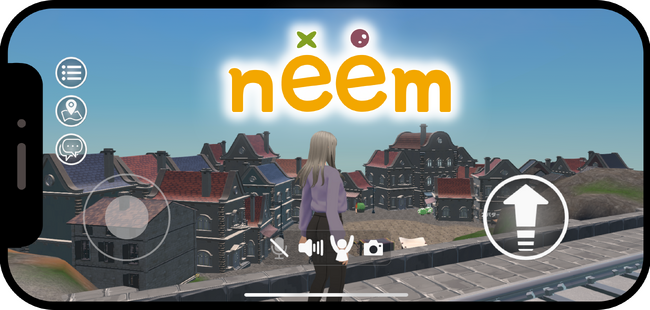 メタバースプラットフォーム “neem” がモバイルでさらに進化！東京ゲームショウ2024で初公開