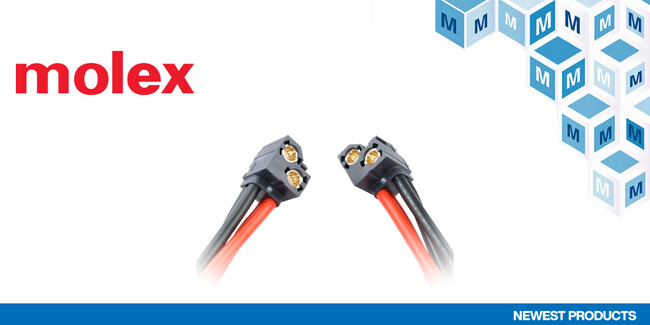 マウザー、MolexのUltraWize電線対基板用電源コネクタの取り扱いを開始