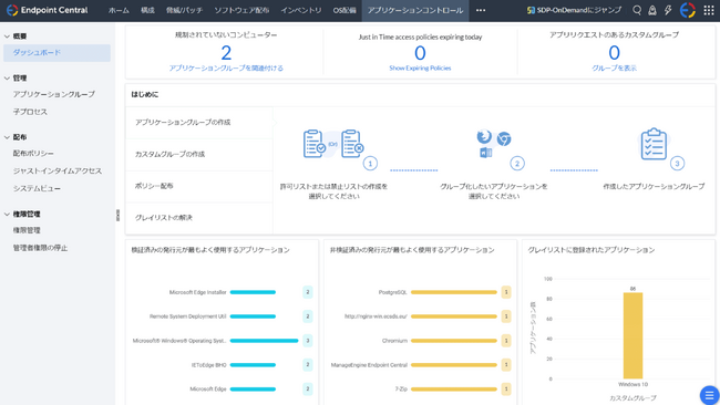 アプリケーションコントロールでセキュリティレベルの向上を実現