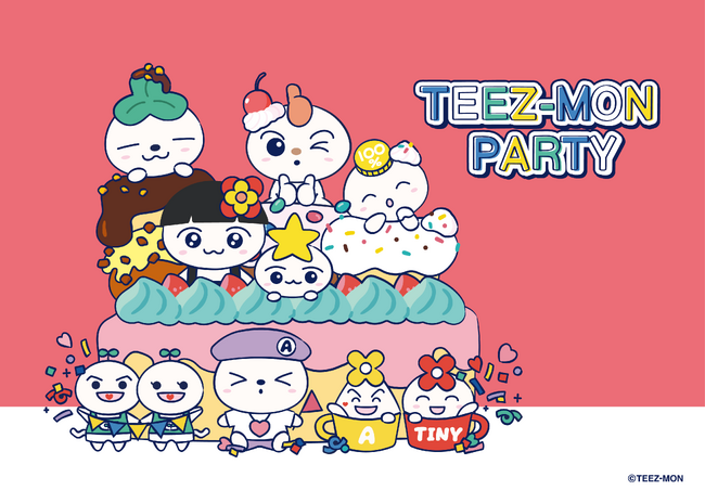 ATEEZ公式オリジナルキャラクター「TEEZ-MON（ティーズモン）」POP UP『TEEZ-MON Party』開催決定