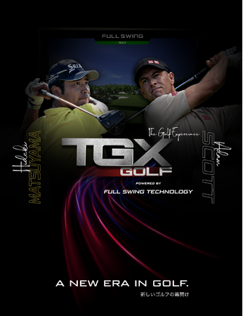 松山英樹とアダム・スコットが TGX GOLF powered by FULL SWING TECHNOLOGY の株主兼戦略アンバサダーに就任！