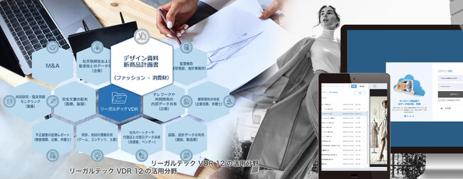 リーガルテック社、「リーガルテックVDR ファッション・消費財」を活用したデザイン資料や新商品計画書の安全な共有の支援事例
