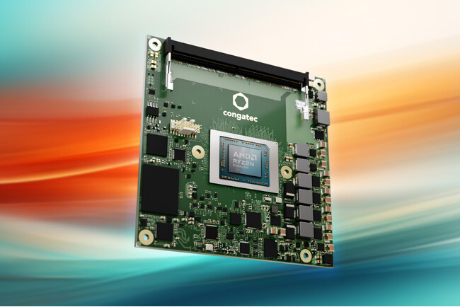 コンガテック、エッジのハイパフォーマンス AIアプリケーション向けに AMD Ryzen Embedded 8000 シリーズを搭載した新しい COM Express Compact モジュールを発表