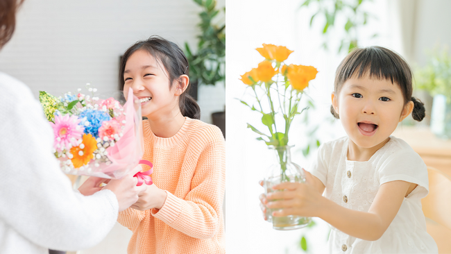 育児の負担を軽減する“親子時間”の大切さを再発見！ブルーミー、育児を応援する「1日限定お花カフェ」を開催