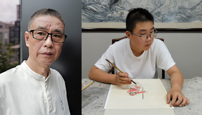儒学者の祖「南宋の朱熹」の直系子孫であり、中国・上海で有名な書道家 朱亜東とその孫 朱闐坤が、日本国内初となる書画展「朱亜東×朱闐坤 祖孫書画展」を東京・銀座にて10月14日(月・祝)より開催！