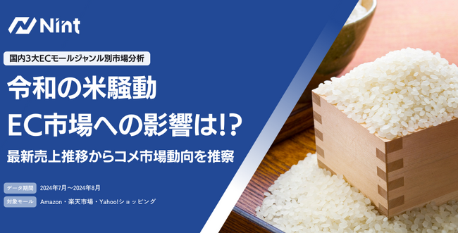 「令和の米騒動」EC市場への影響を調査（株式会社Nint）