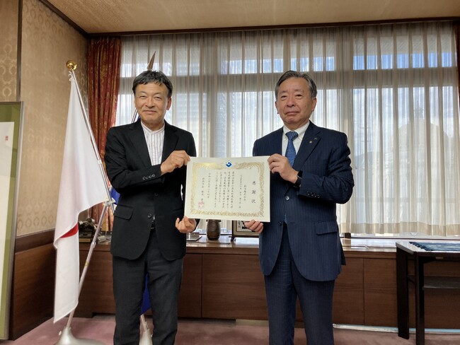 清水地域医療人材育成事業に3,000万円を寄附