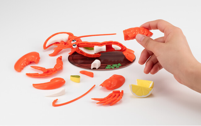 はさみにも身も入れて～ロブスターの完成！