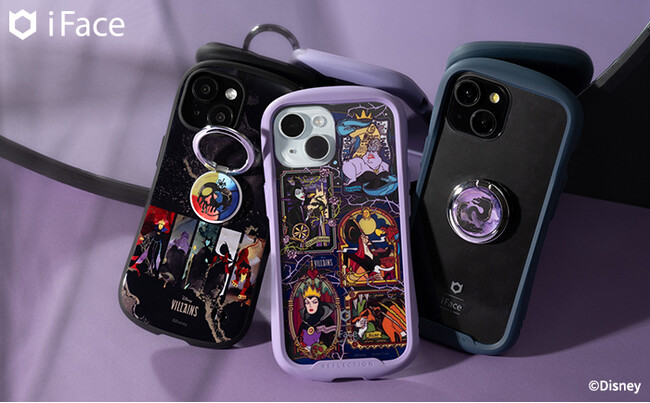 モバイルアクセサリーブランド「iFace（アイフェイス）」「ディズニーヴィランズ」からハロウィンにぴったりなダークなデザインのモバイルアクセサリーが新登場！