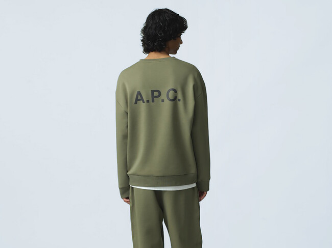 【ロンハーマン】A.P.C. に別注したリフレクションロゴが映えるセットアップを9月28日(土)より発売