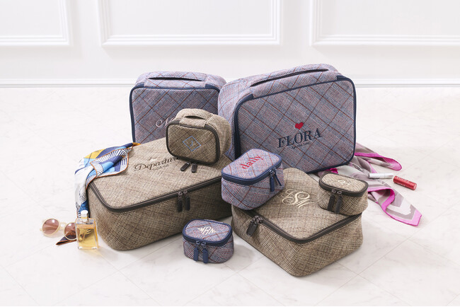 【ホテルライクインテリア】上質なブリティッシュトラッドを落とし込んだ新作、ポッシュプレイドポーチを発売