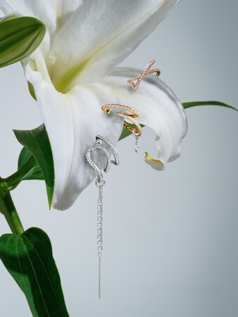 京都発、半歩先を行く個性と主張をまとったジュエリーブランド「Hyacca」イヤーカフ ジュエリー コレクションの2024秋冬新作が登場　“素肌にきらめくBeautiful Spiral”