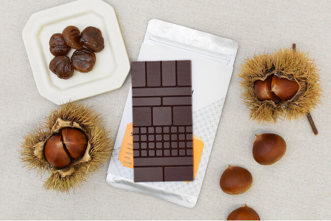 Minimalが提案する、秋ならではの板チョコレート。2年熟成した特別なカカオ豆を使い、マロングラッセのような風味を表現した「SEASONAL ニカラグア 60%」10月1日発売