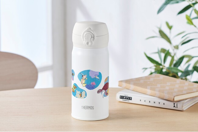 世界中のサンゴ礁を守る「OIST サンゴプロジェクト」の支援を目的とした 『サーモス 真空断熱ケータイマグ（JNL-350TSS OKNW-O）』新発売