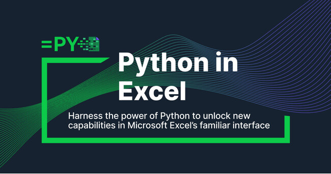 Python in Excel 正式リリースのお知らせ