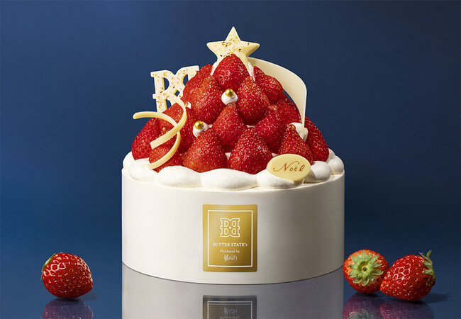 聖夜に輝くいちごのツリーが登場！2024年クリスマスケーキコレクション【バターステイツ】