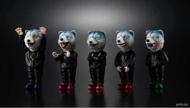 造形と彩色でリアルなお毛並みを表現！ロックバンド「MAN WITH A MISSION」のメンバーがフィギュアになって、ガシャポン(R)に登場！2024年9月第4週から一般発売スタート！