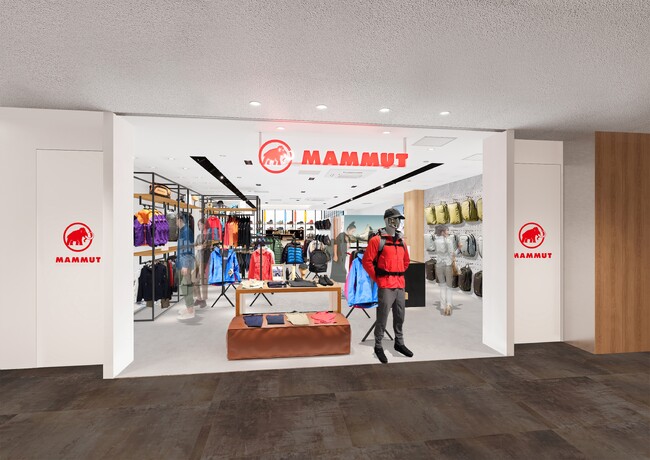 10月17日（木）「マムートKITTE丸の内」がオープン！関東では初めてとなるブランド体験スペース“ヒュッテ1862”を常設。世界一登山客の多い山「高尾山」を3D造形で紹介。