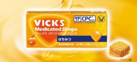 ヴイックス メディケイテッド ドロップ はちみつ ヴイックス メディケイテッド ドロップ はちみつ