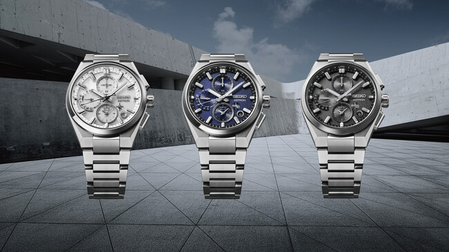 ＜セイコー アストロン＞Nexter GPSソーラー デュアルタイム・クロノグラフより、モダンで硬質感のあるデザインが特徴的な新モデルが登場　SEIKOブランド100周年記念限定モデルも発売