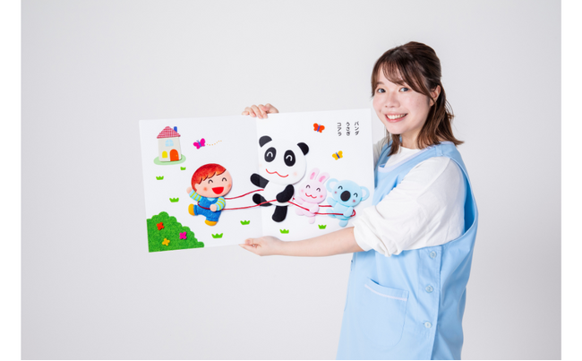 人気の手遊び歌が、おはなし会用の大型絵本に！大型てあそびうた絵本3冊同時発売『パンダうさぎコアラ』『まあるいたまご』『りんご ごろごろ』