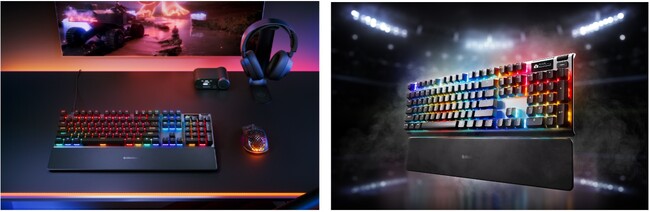 かつてない安定性、静音性、正確さをもたらす異次元の体験を実現。世界最速キーボードApex Proシリーズより次世代モデルが登場「Apex Pro Gen 3」シリーズ発表