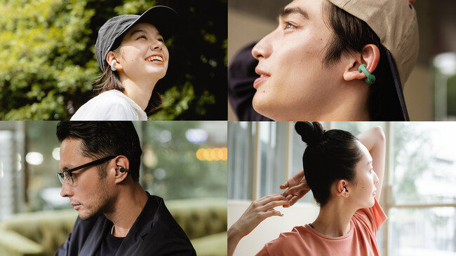 完全ワイヤレスモデル sound earcuffsをアップデート9月27日（金）10時より先行予約を開始