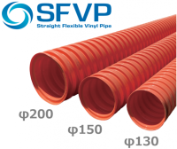 電力用ケーブル保護管「SFVP（R）」のラインナップを拡充