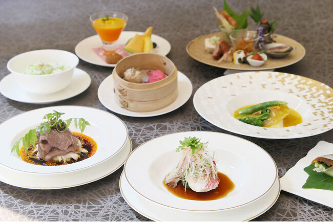 【熱海パールスターホテル 開業2周年】中国料理「山海香味」メニューリニューアル。「地元の食材が持つ味覚を生かし旨味を引き出す」中国四大料理×モダンチャイニーズを提供。