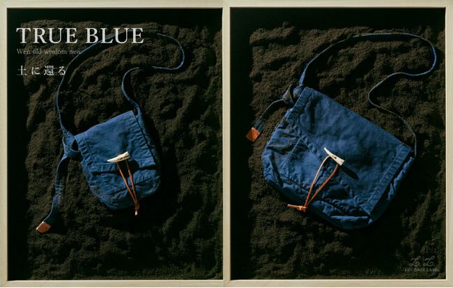 【吉田カバン新作】LUGGAGE LABEL「TRUE BLUE」シリーズを発表します。