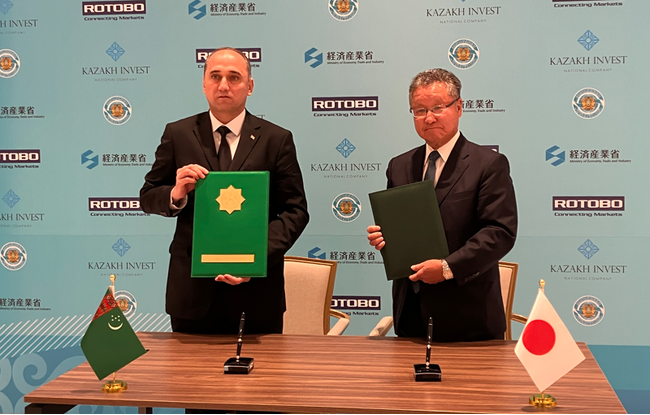 トルクメニスタンTurkmenhimiya社との協力協定書締結＜English follows＞