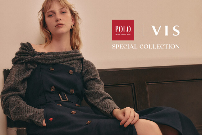 「VIS」、英国の伝統をベースとしたタイムレスなアパレルブランド「POLO BRITISH COUNTRY SPIRIT」との別注アイテムを発売。トラッドな雰囲気を取り入れた全3型を展開。