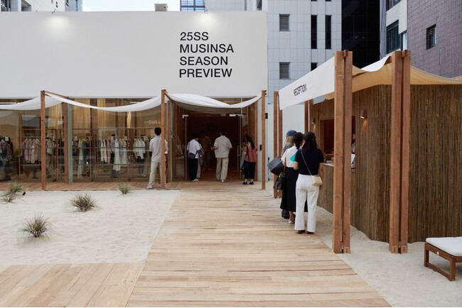 MUSINSAが、25年春夏シーズンのプレビューを開催