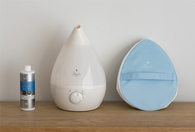 累計売上370万台突破のSHIZUKU加湿器シリーズ傷やホコリから製品を守る専用収納バッグが新発売